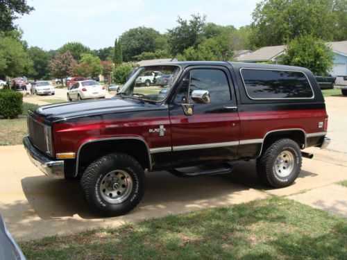 1986 chevrolet k5 blazer 4x4