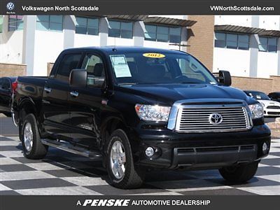 Crewmax 5.7l v8 low miles 4 dr crew cab truck automatic gasoline 5.7l dohc 32-va