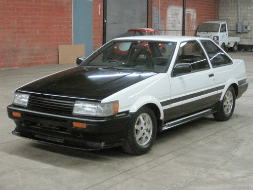 1984 toyota levin ae86 gt coupe ac ps coilovers, california titled, no reserve!!