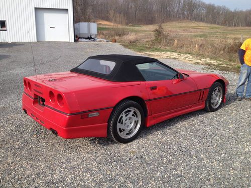 1989 chevrolet corvette base convertible 2-door 5.7l