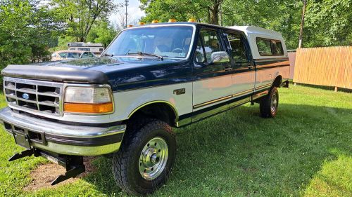 1997 ford f-350 xlt 4dr 4wd crew cab long bed manual transmission 142k