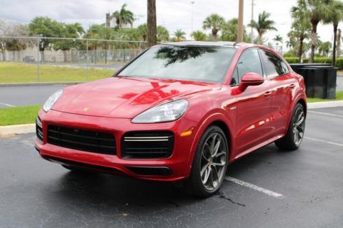 2021 porsche cayenne coupe turbo s e-hybrid sport utility 4d