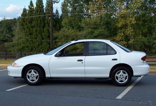 2001 chevrolet cavalier 1-owner 68k 2.2l fuel inj dohc 4cyl auto 4spd a/c cruise