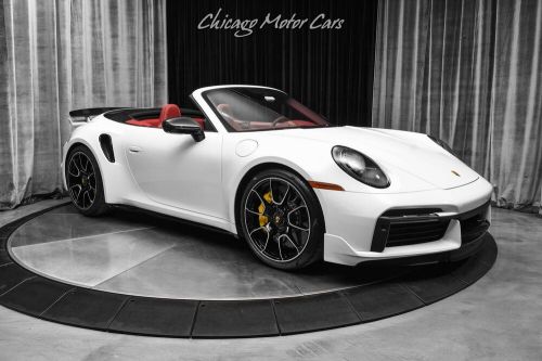 2023 porsche 911 turbo s cabriolet huge msrp! front lift! burmester