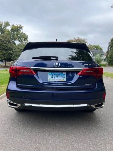 2017 acura mdx technology