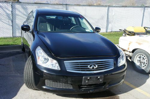 2009 infiniti g37 x sedan 4-door 3.7l