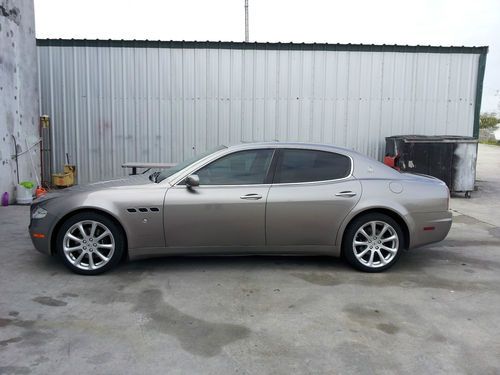 2005 maserati quattroporte 4.2l v8 f1 transmission option great driver!