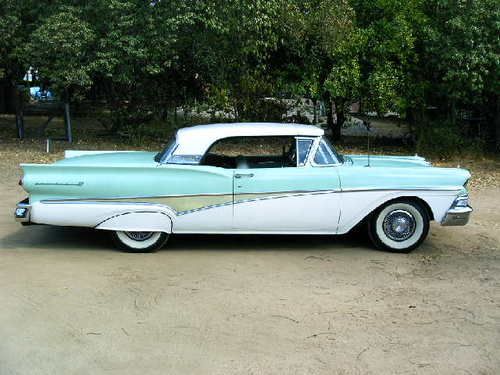 1958 ford fairlane500 retractable