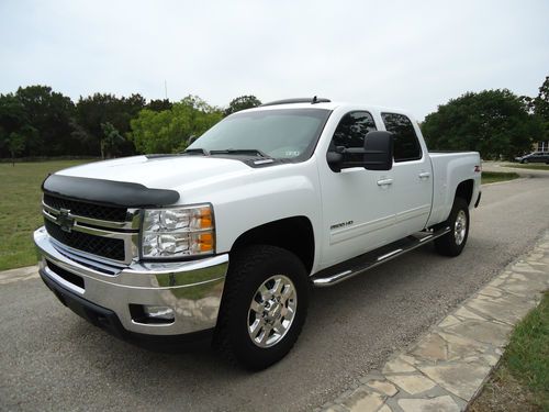 2011 chevrolet silverado 2500hd z71 4x4 duramax diesel ltz sunroof dvd crew cab