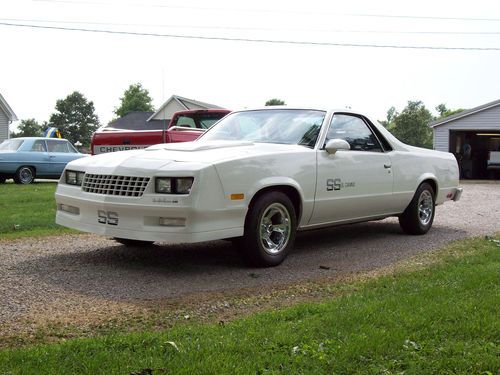 1987 chevrolet elcamino ss choo choo customs very nice low mileage