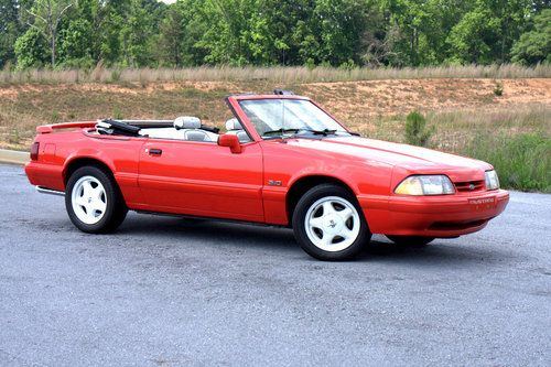 1992 mustang convertible summer edition feature car