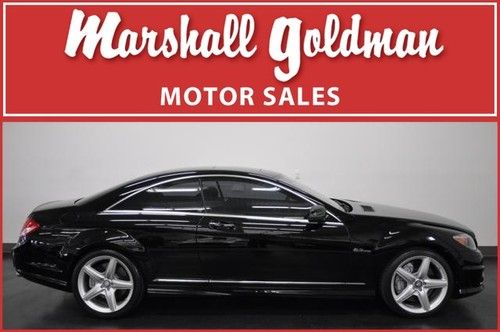 2010 mercedes benz cl63amg black black only 697 miles nav night assist camera