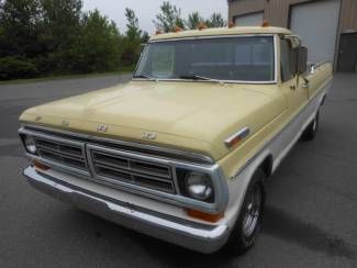 1973 yellow runs &amp; drives terrific interior &amp; body very good!