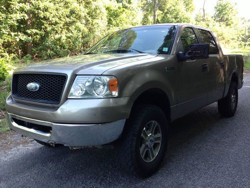 2006 ford f150 f-150 crew cab supercrew 4x4 4wd 5.4 triton body damage