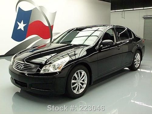 2008 infiniti g35 journey sedan premium sunroof 74k mi texas direct auto