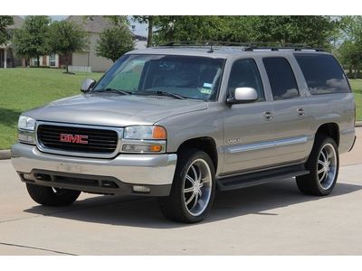 2003 gmc yukon xl slt 4x4,clean tx title,leather,sunroof,heated seats