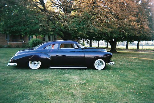 Purchase used 1950 chopped kustom NO RESERVE!! rat rod lead sled air ...