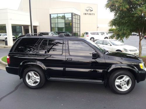 2002 infiniti qx4  luxury suv 4wd 5k lb tow pkg abs leather bose sunroof loaded