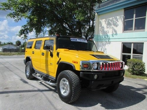 2004 hummer h2 adventure series automatic 4-door suv