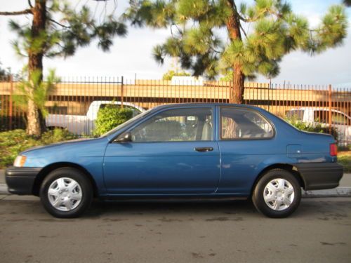 1991 toyota tercel std sedan 2-door 1.5l manual transmission! only 32k! 1 owner!