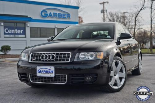 Awd sunroof audi navigation leather heated seats black on black v8 low miles