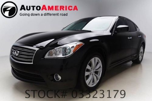 19k one 1 owner low miles 2011 infiniti m37 sedan rwd nav sunroof heated leather