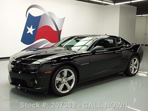 2010 chevy camaro ss rs paddle shift xenons 20&#039;s 2k mi texas direct auto