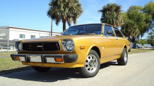 1977 toyota corolla sr5 lift back restored with upgrades razor straight body