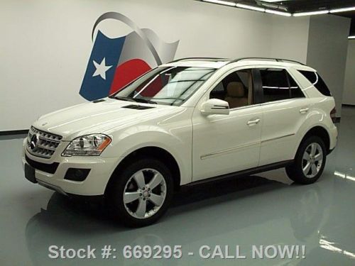 2011 mercedes-benz ml350 sunroof alloy wheels only 46k texas direct auto