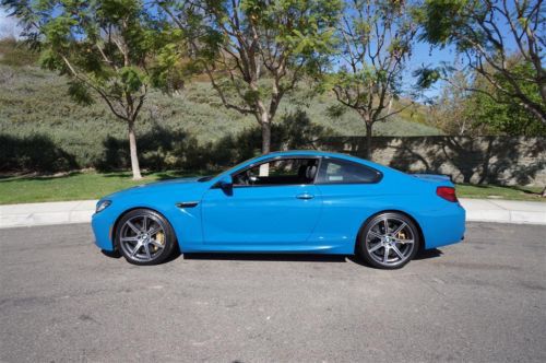 Bmw m6 competition package carbon ceramic brakes nr bang &amp; olufsen 7 speed dct