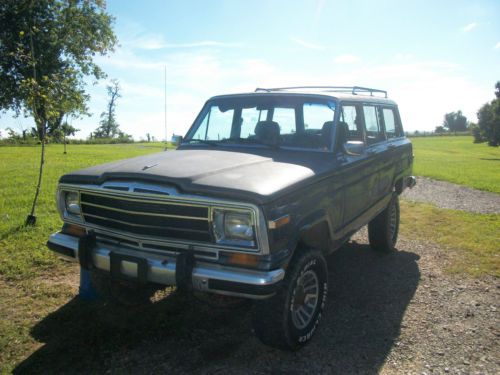 1987 jeep grand wagoneer base sport utility 4-door 5.9l