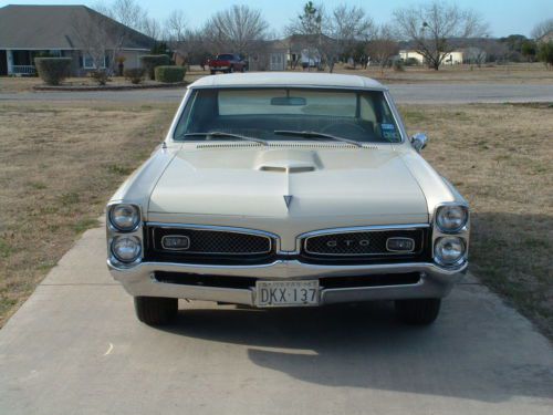 1967 pontiac gto, original, phs documented