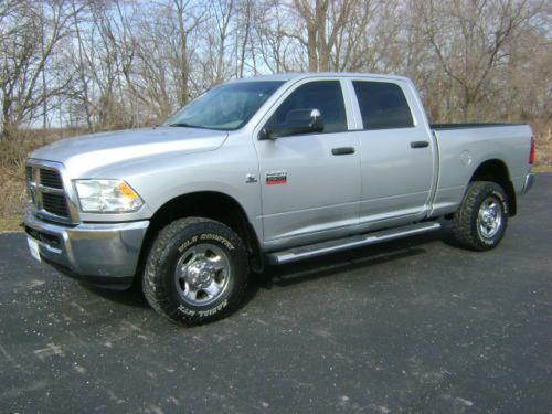 2012 ram 2500 hd crew cab short bed 4x4 6.7l cummins diesel only 21,854 miles