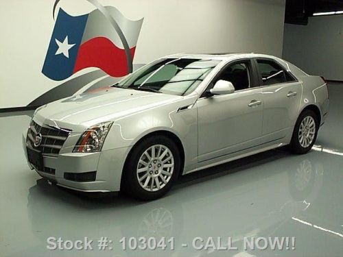 2011 cadillac cts4 sedan awd leather pano sunroof 17k texas direct auto