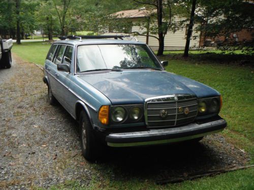 1982 &amp;1984mercedes benze 300td station wagons