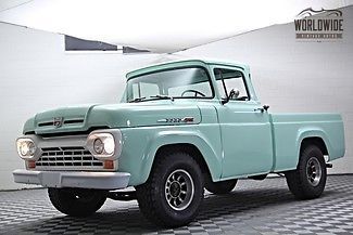 1960 ford f100 rare  big window! fully restored 4 speed