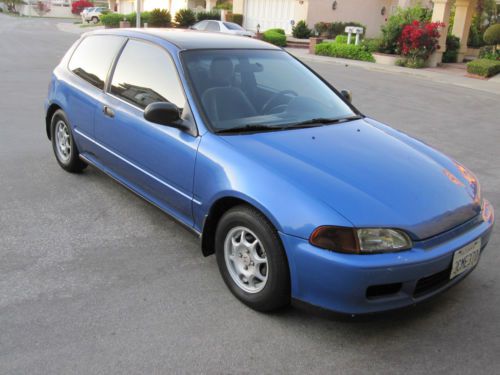 49 state federal spec 1993 honda civic vx well maintained, d15z1, clean title