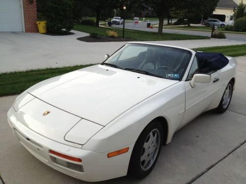 1990 porsche 944 s2 cabriolet 2-door 3.0l - 33k original miles, meticulous owner