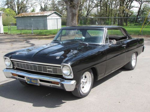 Beautiful 1966 chevrolet nova 2dr hardtop pro street!