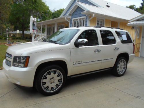 2009 chevrolet tahoe ltz nav. 22in&gt; wheels sunroof rear ent. 3rd row seat loaded