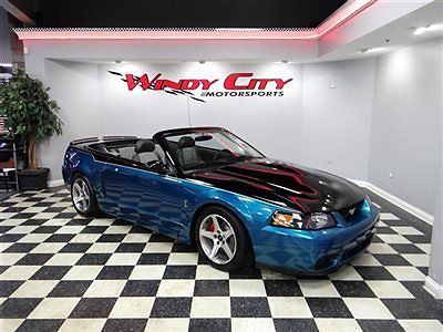 2003 ford mustang svt cobra terminator convertible supercharged 6-spd needs work