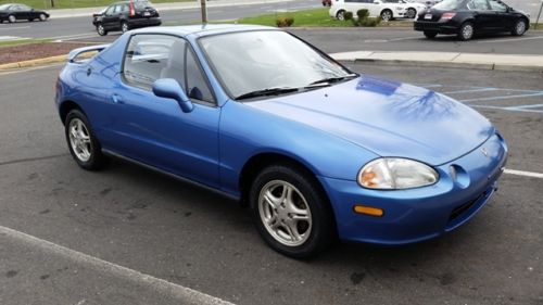 94&#039; del sol si vtec civic removable top 5 speed manual tranny rare clean title