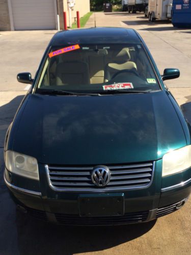 2002 volkswagen passat glx sedan 4-door 2.8l