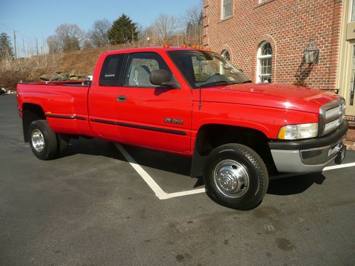 1998 ram 3500 quad cab 12 valve cummins turbo diesel 4x4 107k miles like new