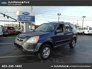 2002 honda cr-v 2wd lx auto w/side airbags