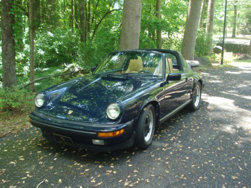 1985 porsche 911 carrera targa stock condition