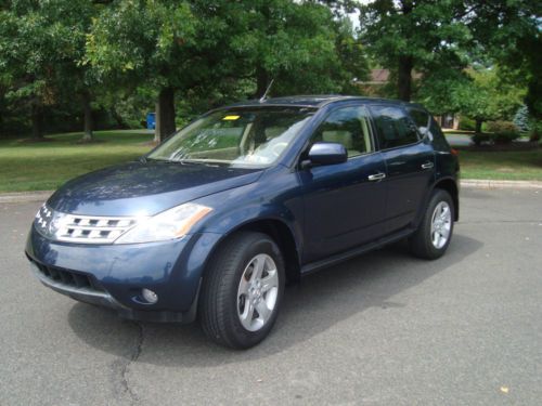 2004 nissan murano sl sport utility 4-door 3.5l very very clean suv!!!!!!!!!