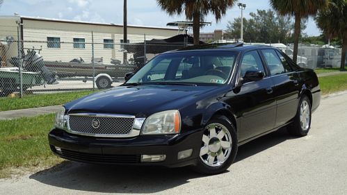 2004 cadillac deville dts , factory nav , bose , moonroof , cd, mint mint