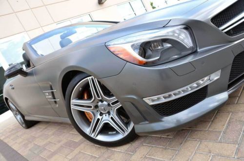 2013 sl63 amg msrp $190k carbon ceramic brakes performance b &amp; o sound loaded nr