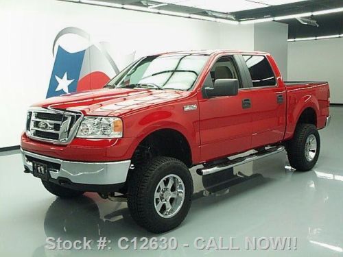 2007 ford f-150 xlt supercrew 4x4 lifted sunroof 76k mi texas direct auto